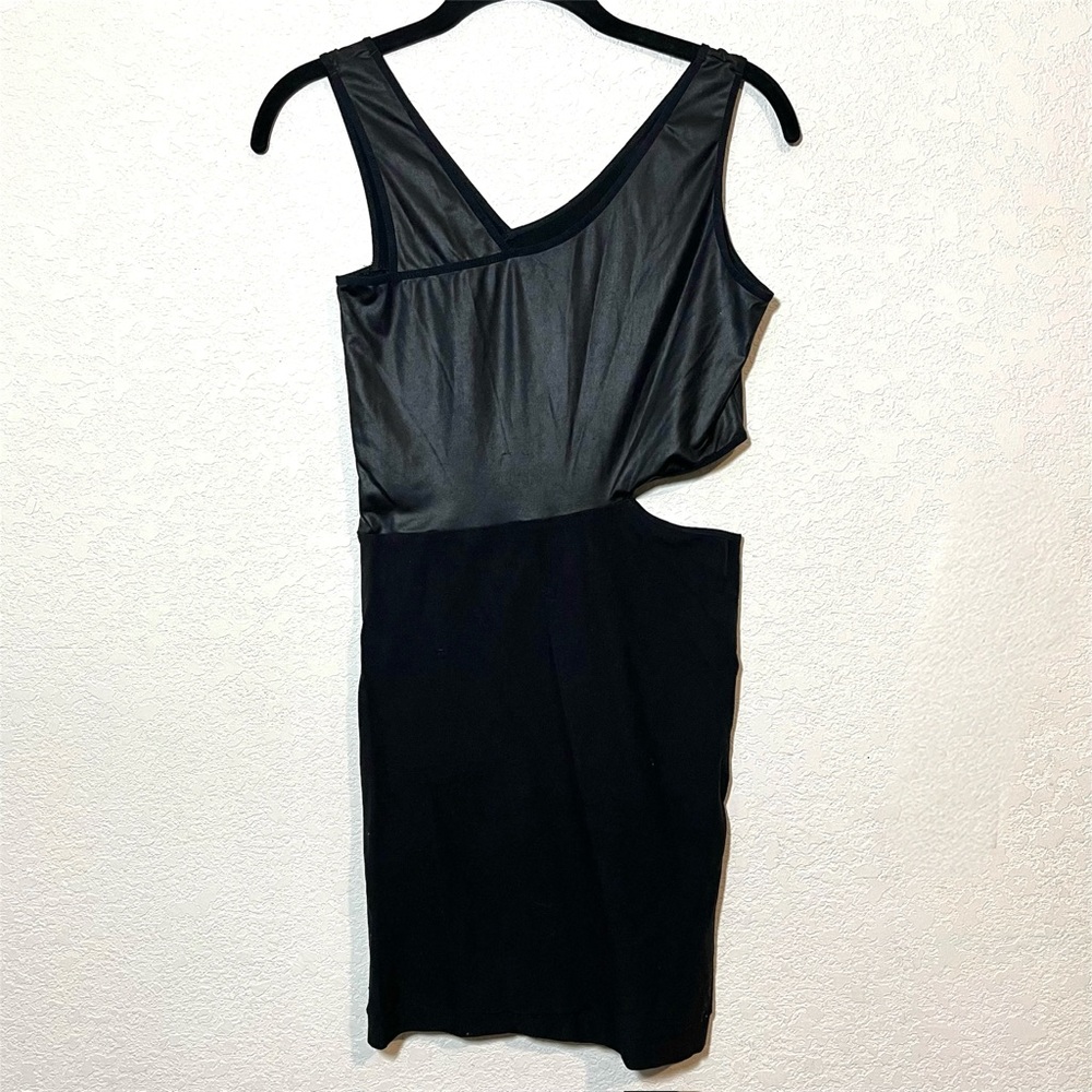 Bebe Bodycon Waist Cutout Mini Dress